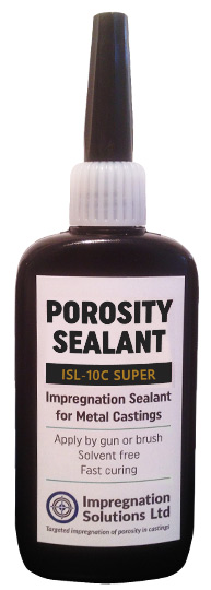 NEW 'SUPER PENETRATING' POROSITY SEALANT ISL-10C for metal castings